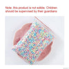 Rainbow Styrofoam Ball 2-6mm 12g pack mini ball for decoration, slime, surprise box
