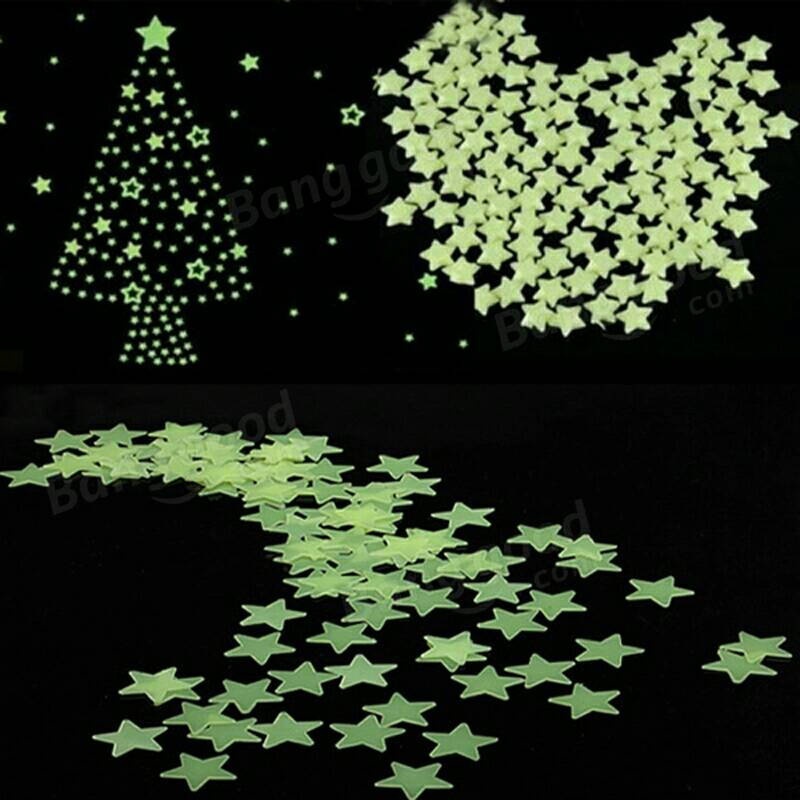 Glow In Dark Starry Nights - 100 3D Glow In Dark Stars | Decoden | Phone Case