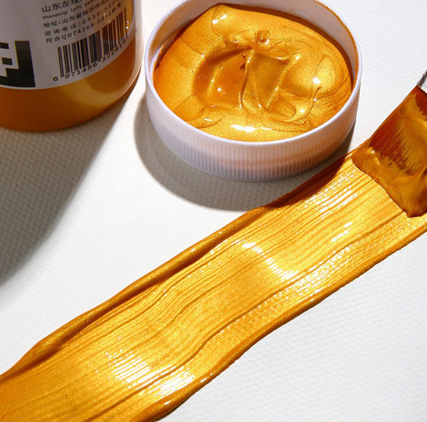 Metallic Acrylic Paint Color bottle pack 100ml