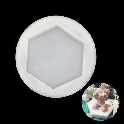 Hexagon Base Silicone Mold | Coaster mold