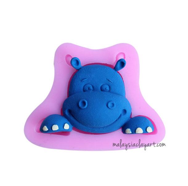 Hippo Silicone Mold