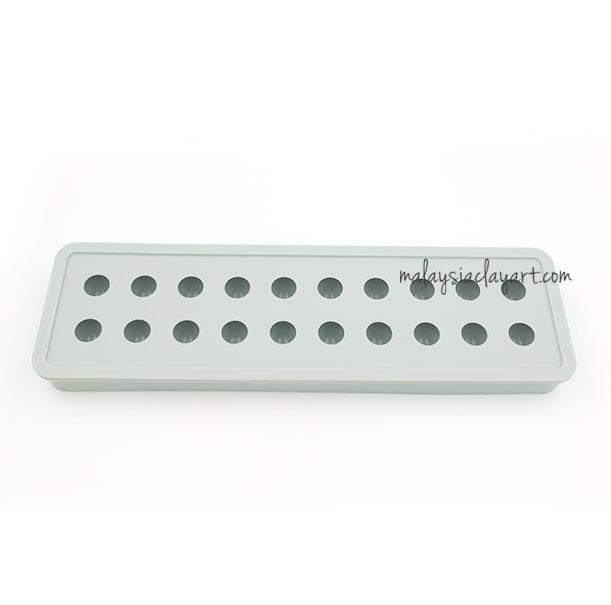 Round 20 Cavity Silicone Mold | AB Resin