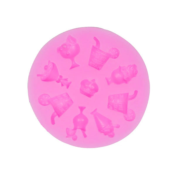 Ice Cream In Cup Silicone Mold - 9 Cavity