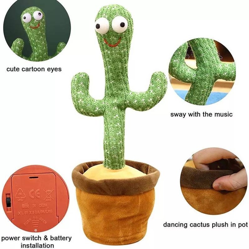 Dancing Talking Cactus – WoofWayz