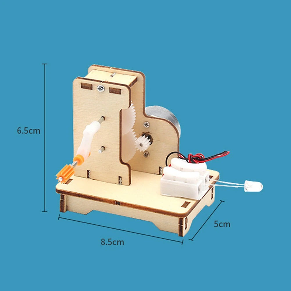 Hand Generator DIY Puzzle Pack STEM Toy | Science Education Set with Robotic Project | Rbt School Projects