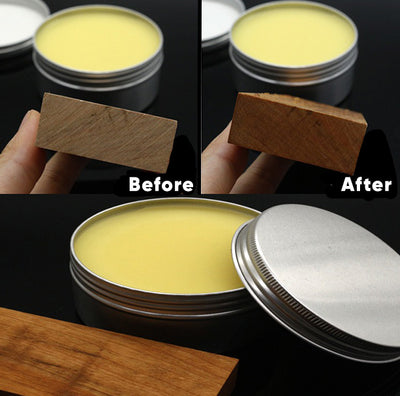 Malaysia Clay Art Wood wax beeswax 200g (free sponge) Multipurpose Wax Polish Wood Seasoning wooden furniture