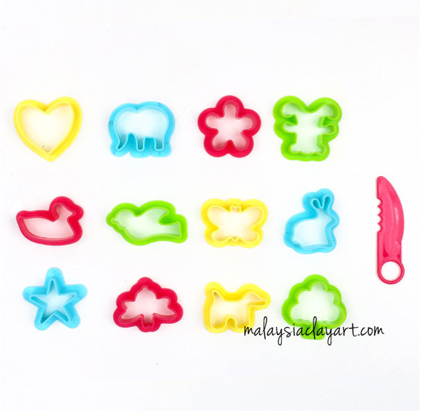 Assorted 13 Pieces Cutter with Different Shapes