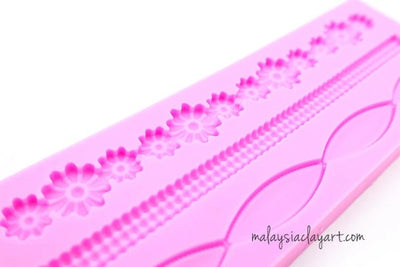 Decoration Fondant Lace Silicone Mold