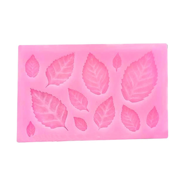 Various Size Leaf Silicone Mold
