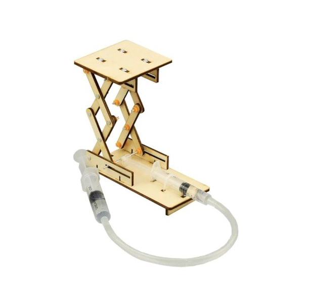 Hydraulic Lifting DIY Puzzle Pack STEM Toy | Science Education Set with Robotic Project | Rbt School Project