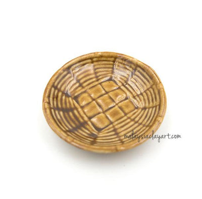 1 x Miniature Thai Food | Vege Ceramic Plate