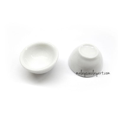 1 x B Small Plain Ceramic Bowl