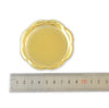 Miniature Golden Round Shaped Dessert Plate