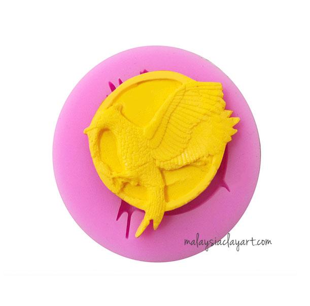 Mockingjay Hunger Game Silicone Mold