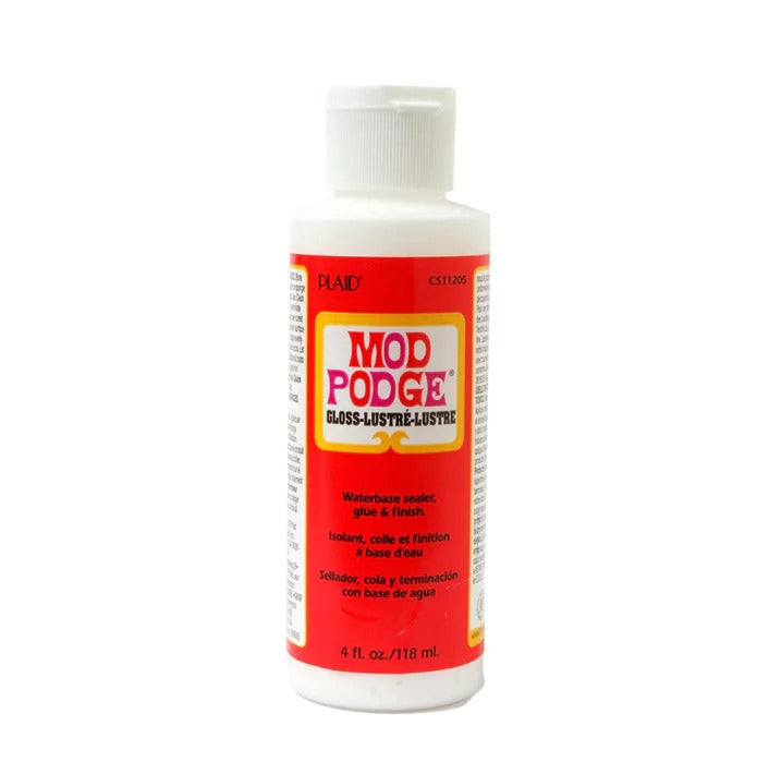 Glue Varnish/Mod Podge Gloss And Matte Waterbase Sealer, Glue and Finish