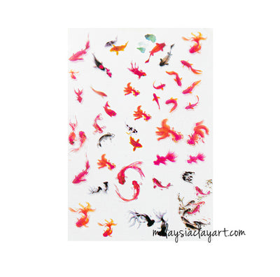 DIY Stickers for Jewelry Making Crafts, Clear Film Sticker UV resin/ Epoxy resin