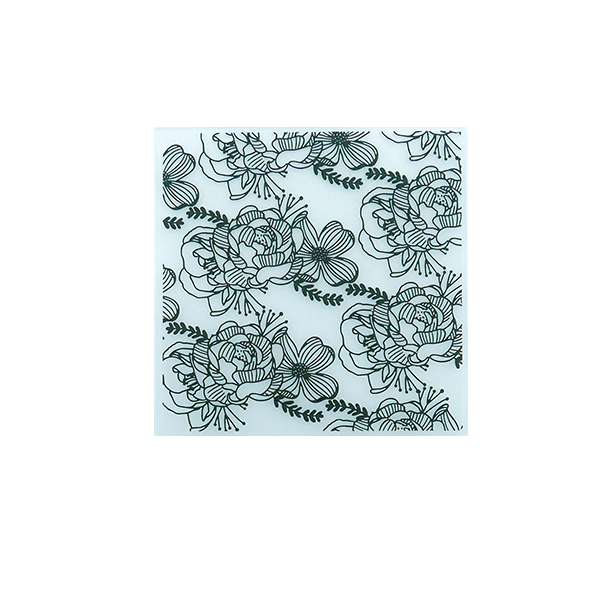 DIY Plastic Bump Embossing Template Stencil Folder for Album Scrapbooking Paper Art Craft Decoration