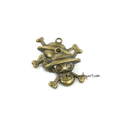 1 x One Piece Logo Vintage Zakka Charm