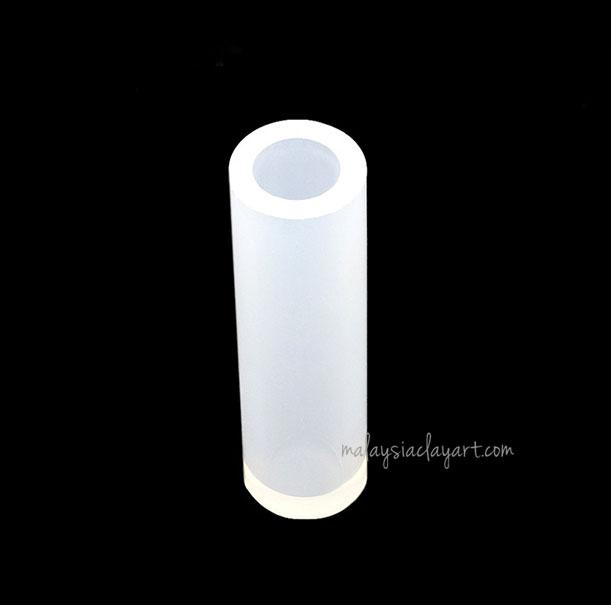 Pendant Long Cylinder Shaped Silicone Mold  | AB Resin