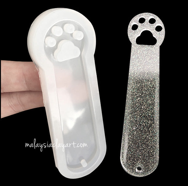 Paw Bookmark Silicone Mold
