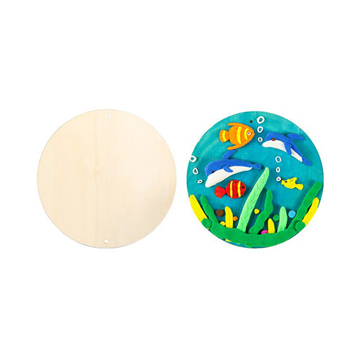 Chinese New Year Wooden Base 春 For Craft