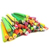 50 x Assorted Fruits Polymer Clay Canes Bulk Wholesale