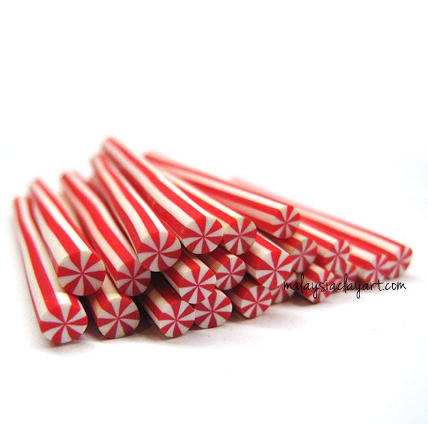 1 x Candy Design 1 Polymer Clay Cane