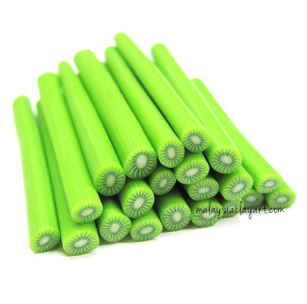 1 x Kiwi Polymer Clay Cane