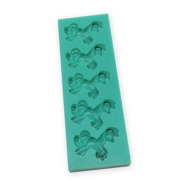 Little Pony Silicone Mold - 5 cavity