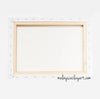 Wooden Mounted Canvas Frame