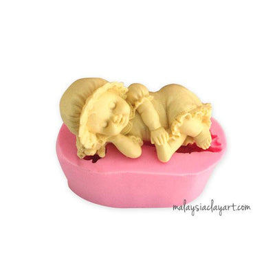 High Quality Sleeping Baby Silicone Mold