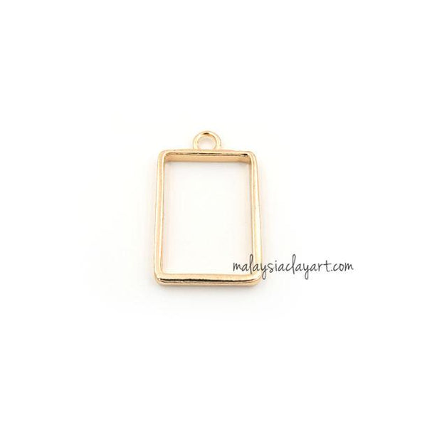 1 x DIY Rectangular Shape Setting Design Frame - Malaysia Clay Art