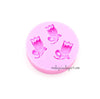Roses Flower 3 Cavity Silicone Mold