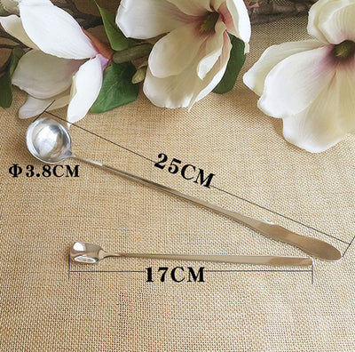 Candle Wax Melting Pot Wax Spoon Cup Candle Making Tools Stainless Steel