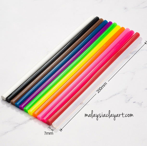 Color Glitter Glue Sticks for glue guns