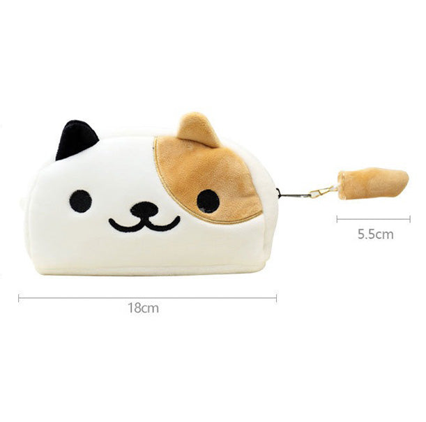 Cat Meow Fluffy Kucing Pencil Box Funny Cute Gift