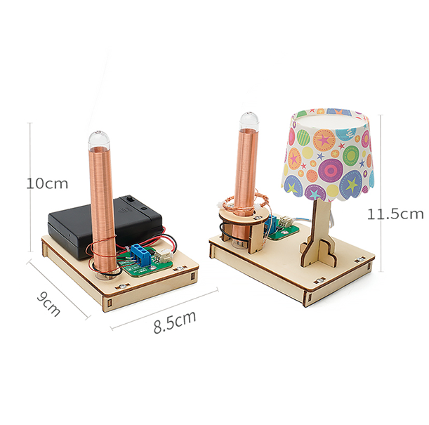 Wireless Power Transmission DIY Puzzle Pack STEM Toy | Science Education Set with Robotic Project | Rbt School Project