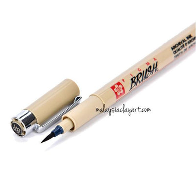 Sakura Brush Pen Soft Head Water Base Ink Brush 0.8 - 2.5mm