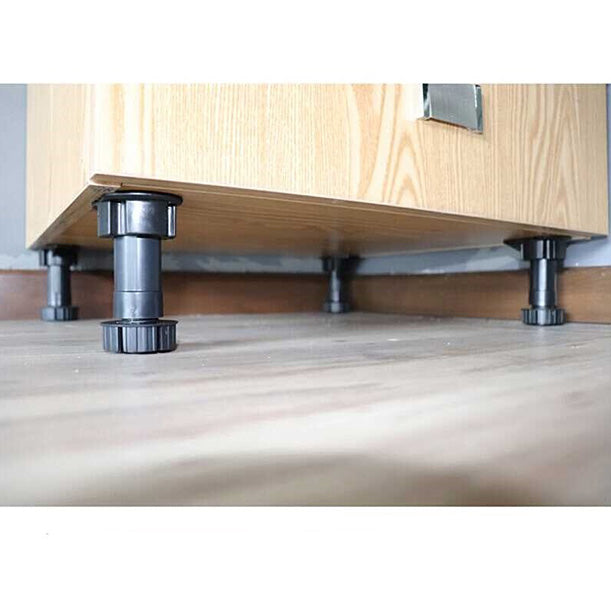 PVC Adjustable Cabinet Leg Sofa, Couch, Coffee Table, TV Cabinet