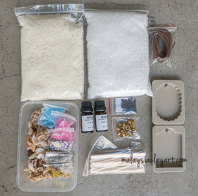 DIY Wax Scented Tablet Aroma Wax Tablet Craft Kit Project Pack