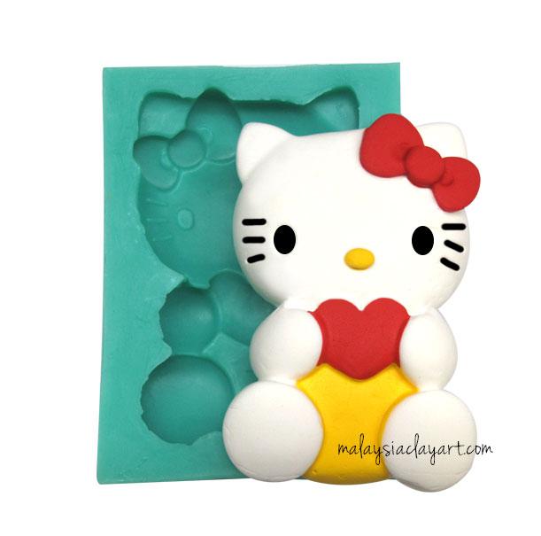 Hello Kitty Silicone Mold
