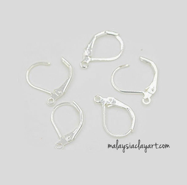 10 x French Leverback Earring hook