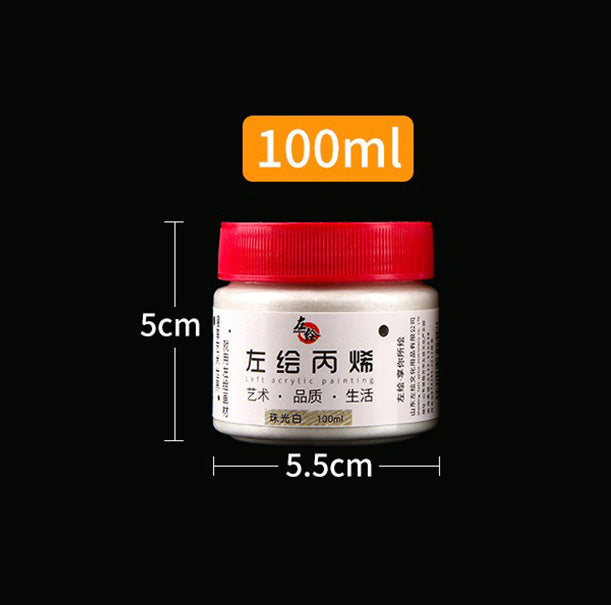 Metallic Acrylic Paint Color bottle pack 100ml