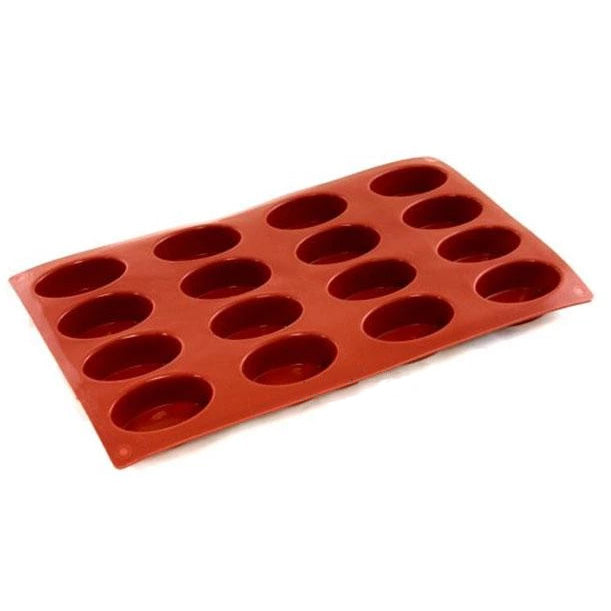 Oval Silicone Mold - 16 Cavity