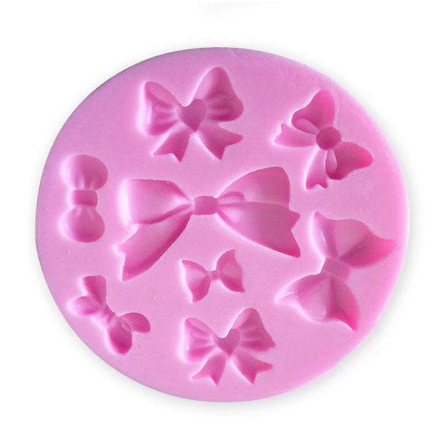 Ribbon Bow Silicone Mold - 8 Cavity
