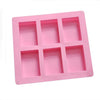 Rectangular Silicone Mold (6 Cavity) | Soap | Clear Resin