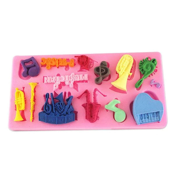 Music Instrument Silicone Mold