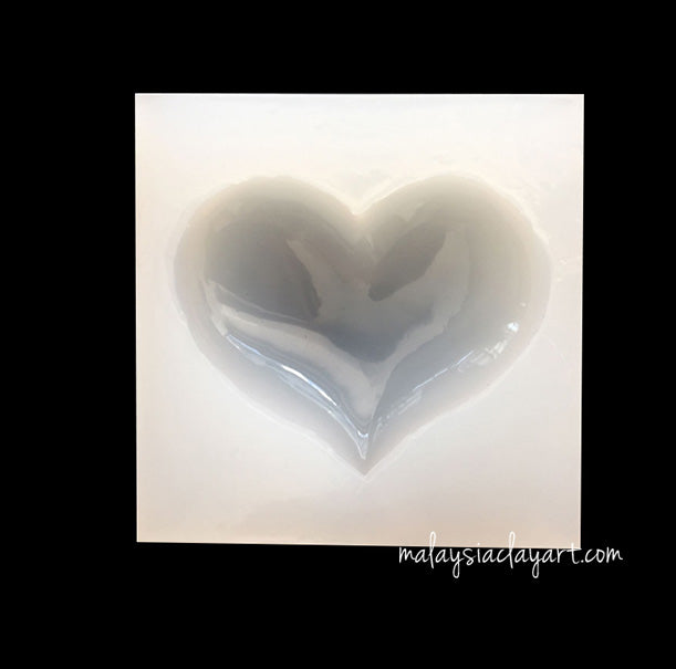 Heart High Gloss Silicone Mold