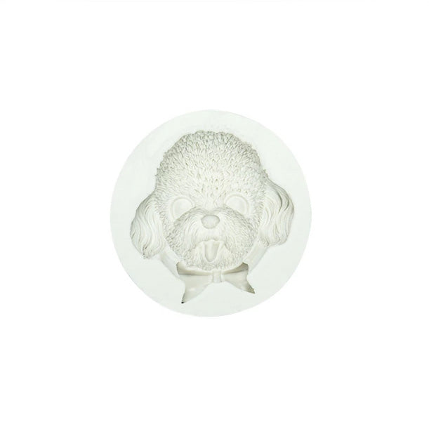Poodle Puppy Dog Silicone Mold