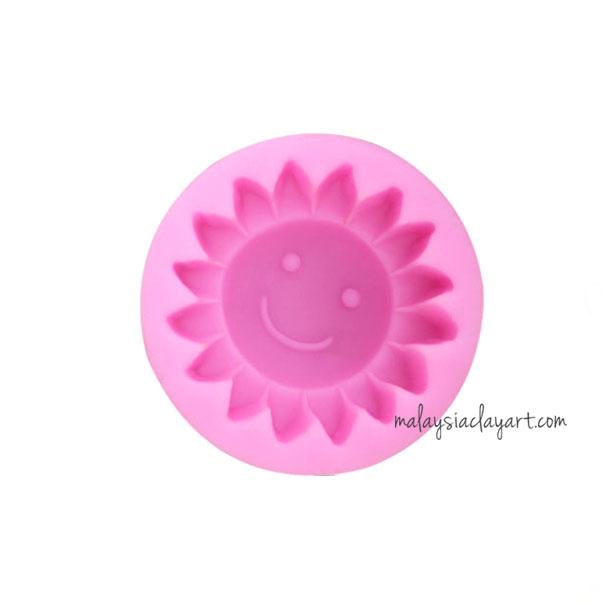 Smiling Sunflower Silicone Mold